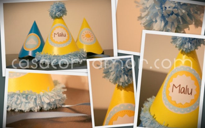 chapeu, chapeuzinho, aniversario, festa, decorado, pompom, pom-pom, franja, papel crepom, diy, tutorial, como fazer, passo a passo